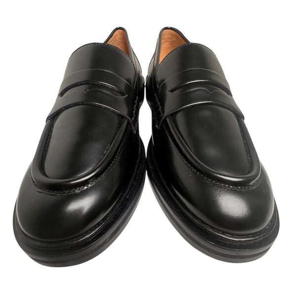 Madewell The Vernon Loafer True Black Sz 8.5 Worn 1X Preppy Career Academia Chic - Picture 13 of 16